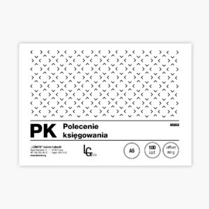 PK Polecenie księgowania A5