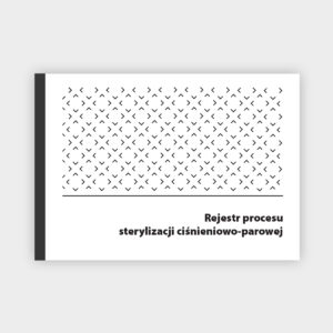 Książka Rejestr procesu sterylizacji narzędzi