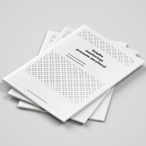 Książka monitoringu procesów sterylizacji - okładka