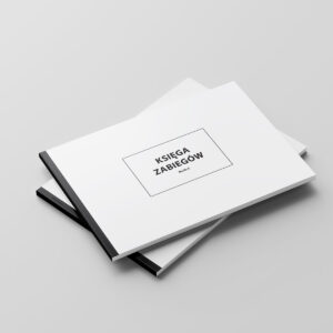 KSIĘGA ZABIEGÓW Mz/Ks-5 książka miękka / A4 200 str. POZIOMA