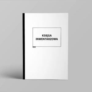 Księga inwentarzowa - miękka A4